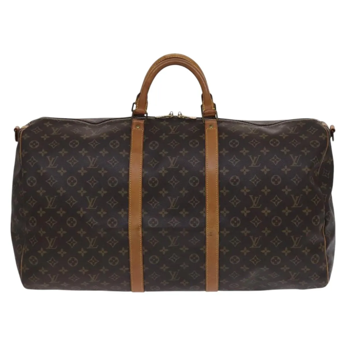 Louis Vuitton Keepall Bandoulire 60 Canvas Travel Bag (Pre-Owned)