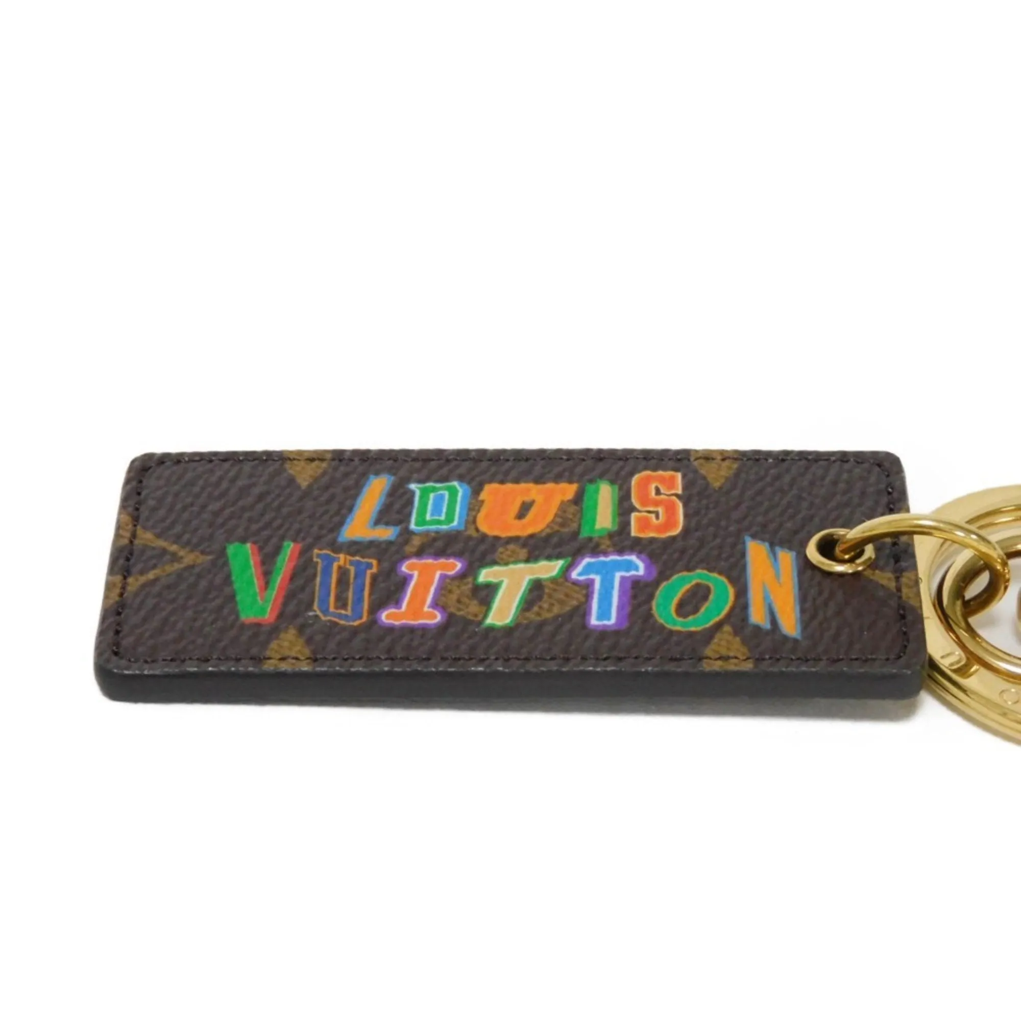 Louis Vuitton Marron Monogram Keyring (Pre-Owned)