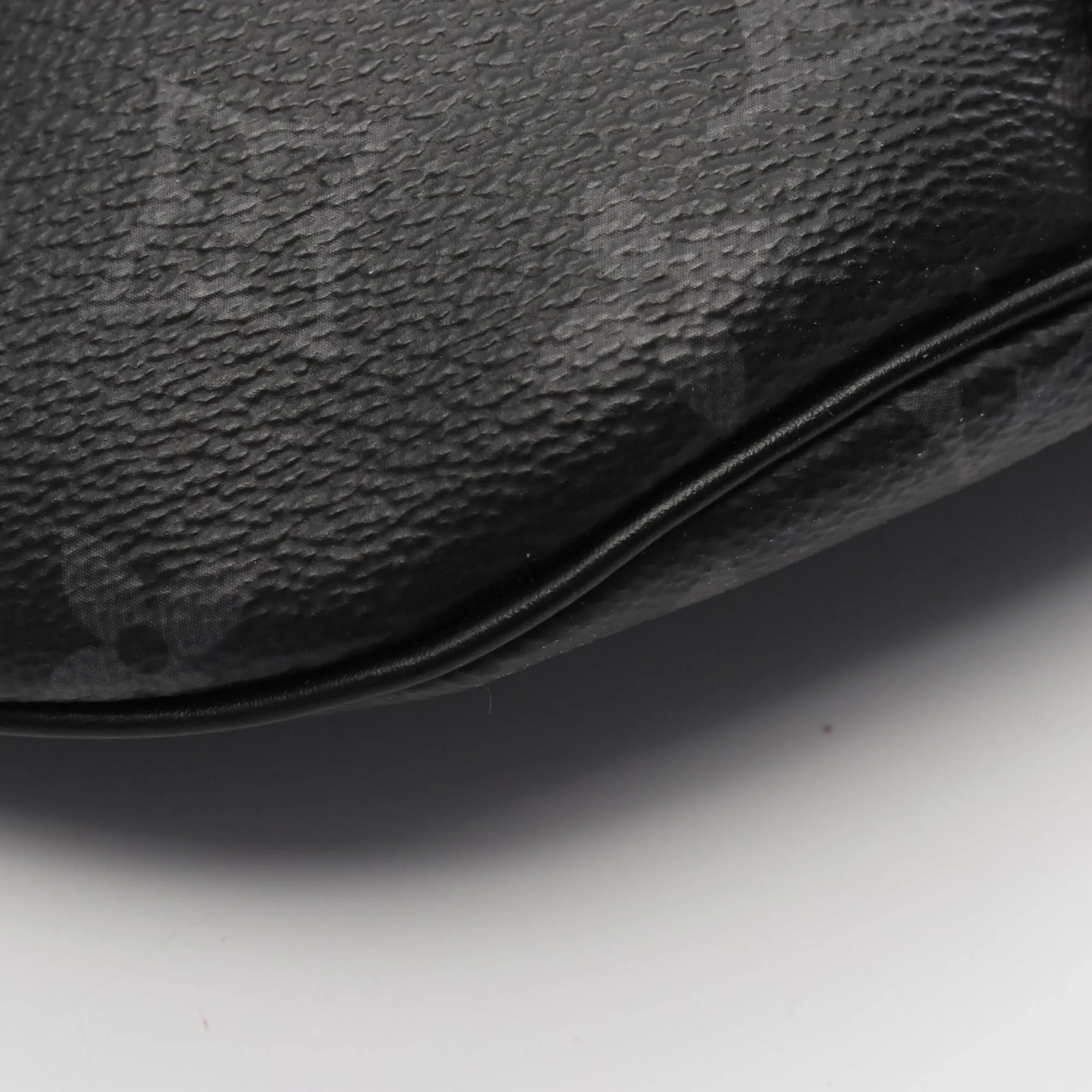 Louis Vuitton Monogram Eclipse Coated Canvas Leather Fanny Pack (Pre-Owned)