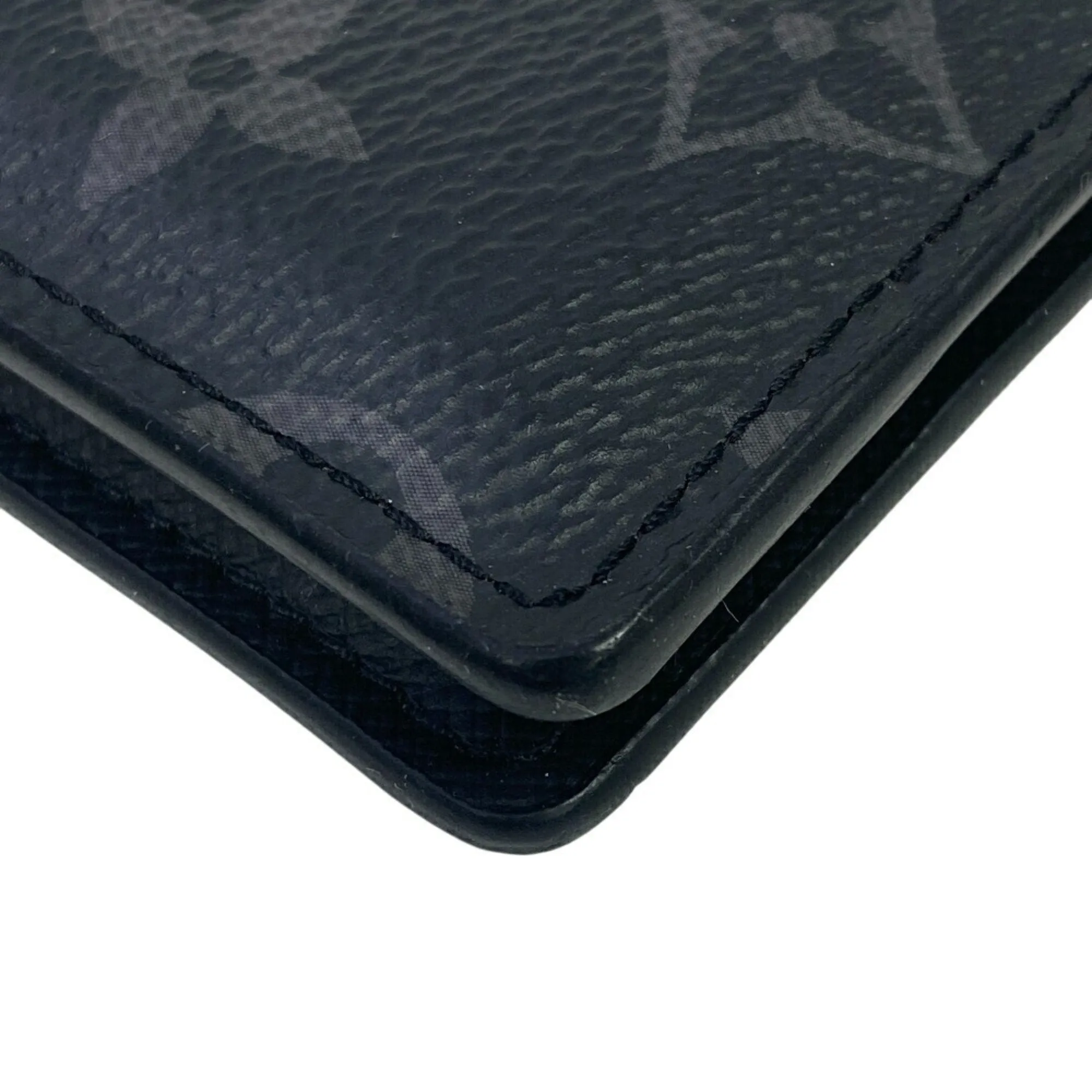 Louis Vuitton Monogram Eclipse Monogram Eclipse Leather Wallet (Bi-Fold) (Pre-Owned)