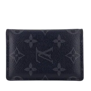 Louis Vuitton Monogram Eclipse Monogram Eclipse Leather Wallet (Bi-Fold) (Pre-Owned)
