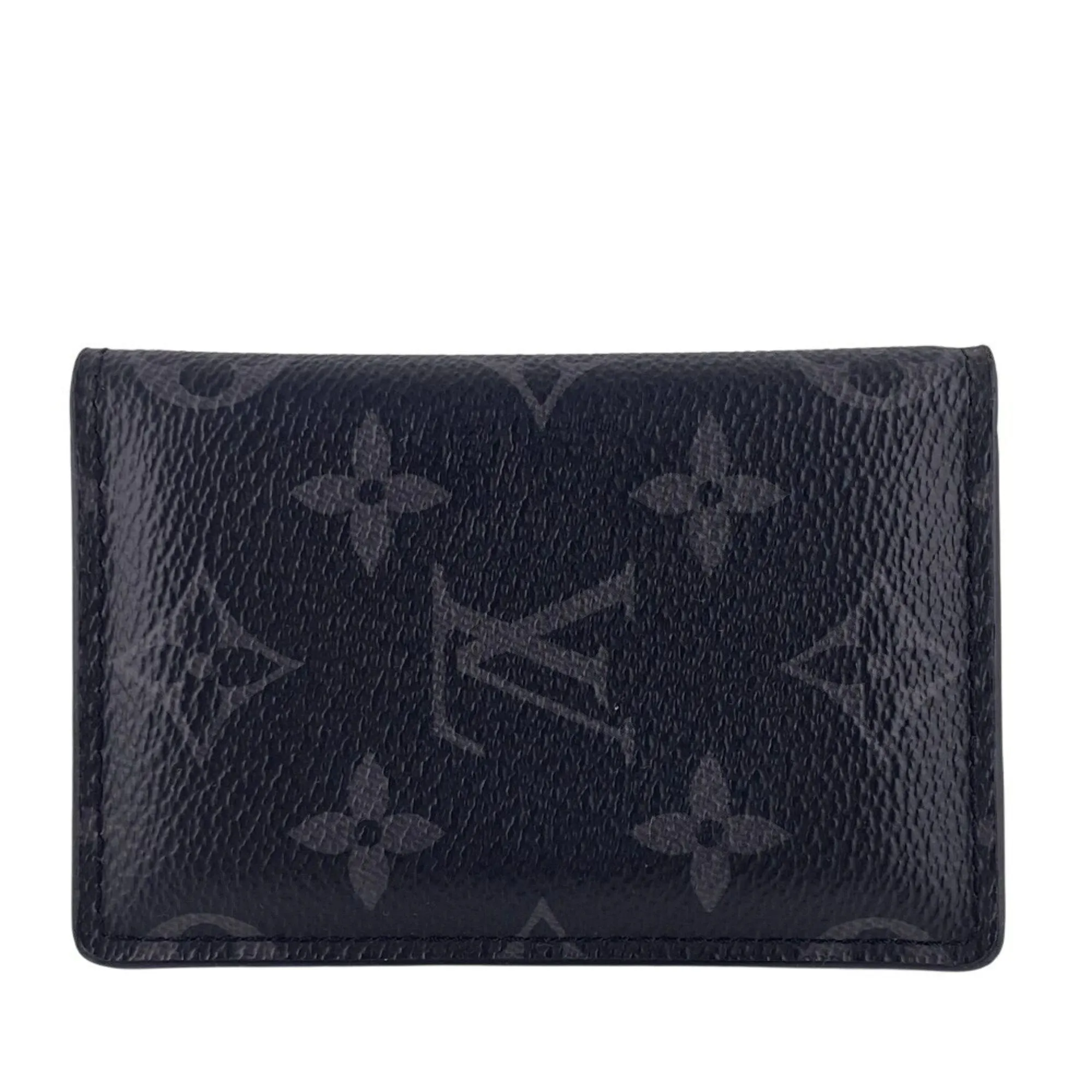 Louis Vuitton Monogram Eclipse Monogram Eclipse Leather Wallet (Bi-Fold) (Pre-Owned)