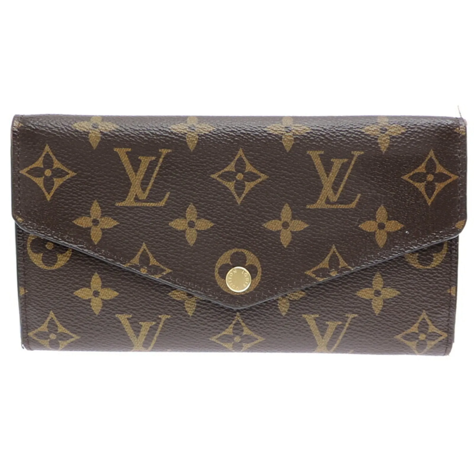 Louis Vuitton Monogram Long Wallet (Bi-Fold) (Pre-Owned)