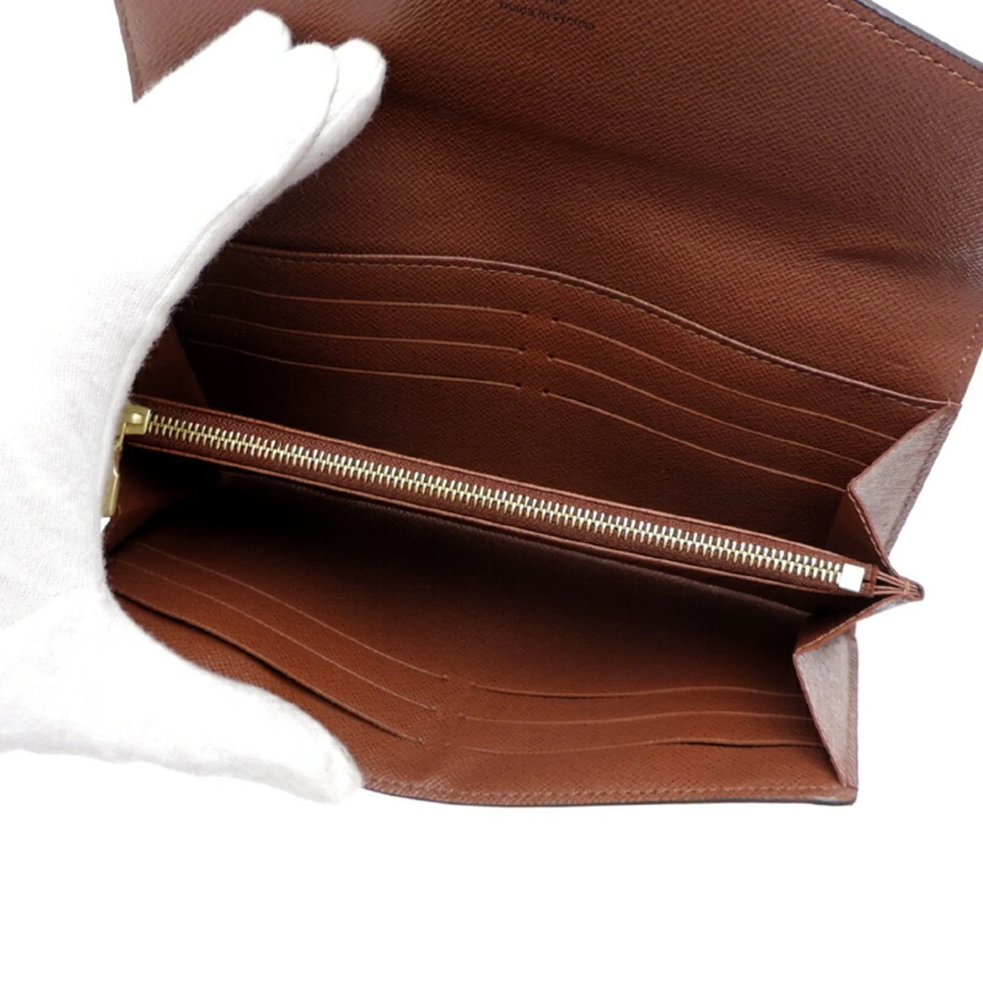 Louis Vuitton Monogram Long Wallet (Bi-Fold) (Pre-Owned)