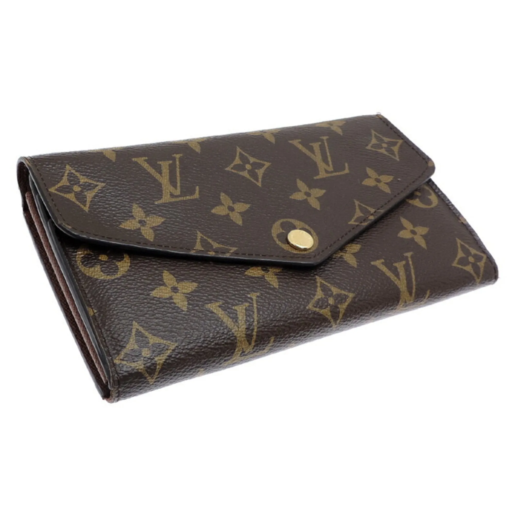 Louis Vuitton Monogram Long Wallet (Bi-Fold) (Pre-Owned)