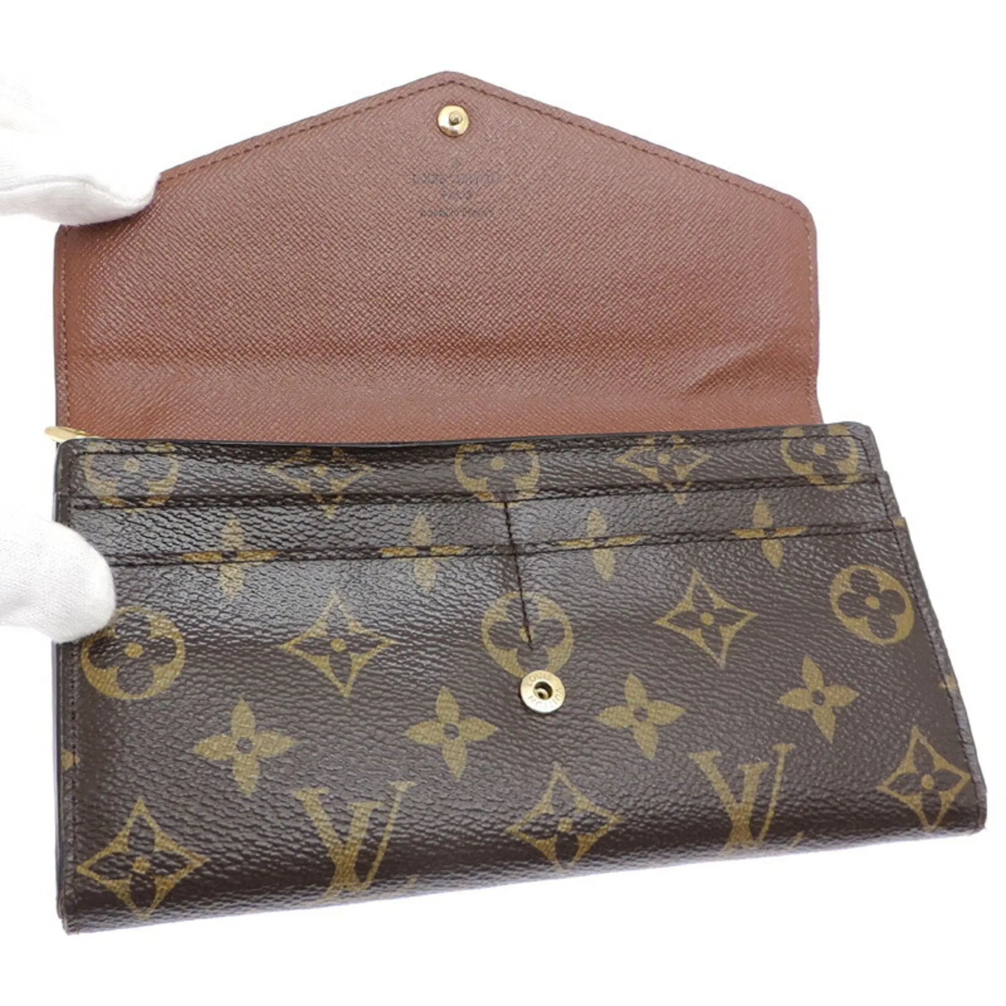 Louis Vuitton Monogram Long Wallet (Bi-Fold) (Pre-Owned)