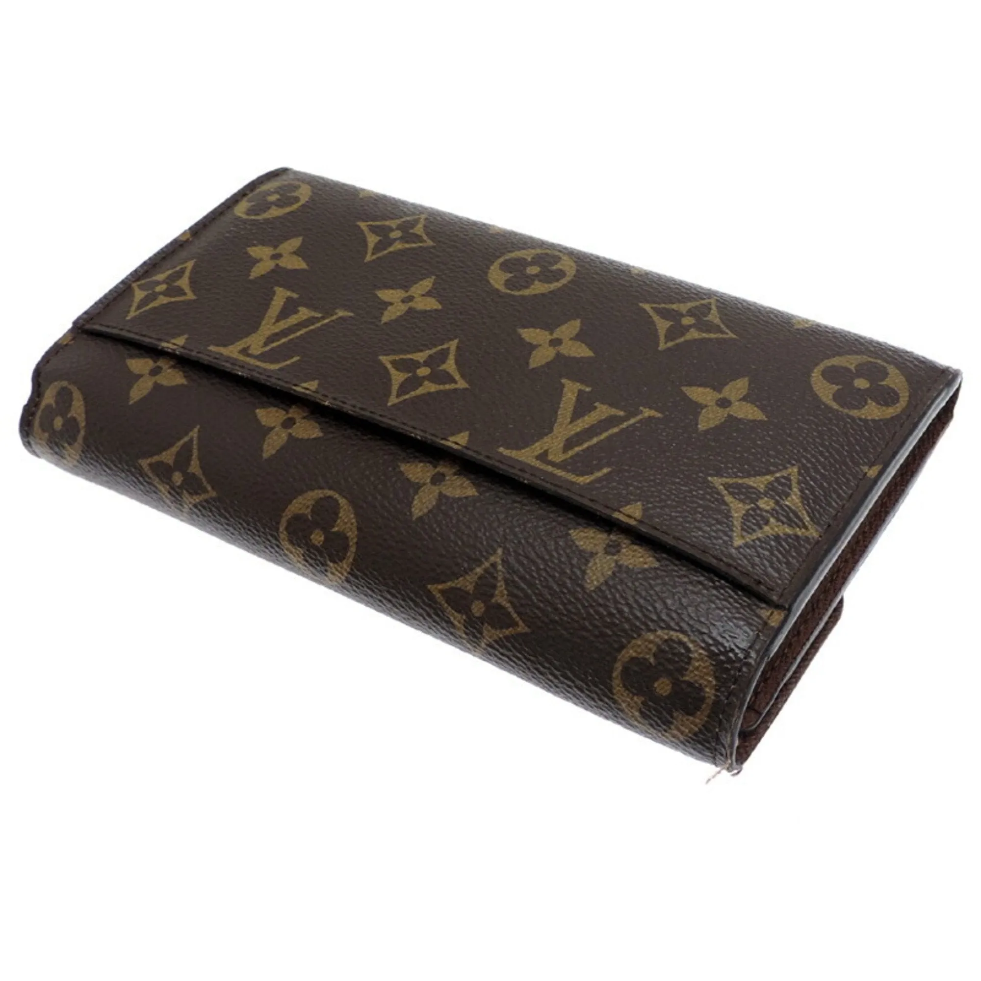 Louis Vuitton Monogram Long Wallet (Bi-Fold) (Pre-Owned)