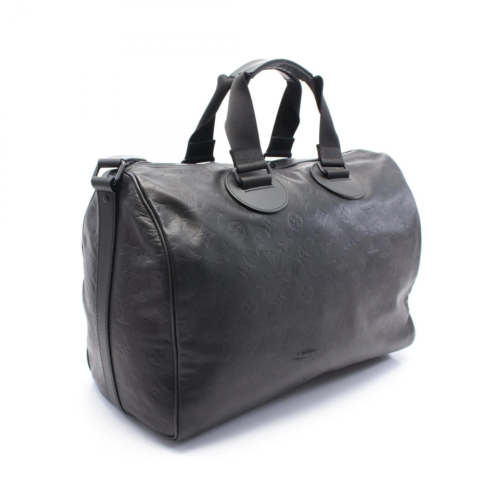 Louis Vuitton Monogram Shadow Leather Speedy Bandouliere 40 Bag