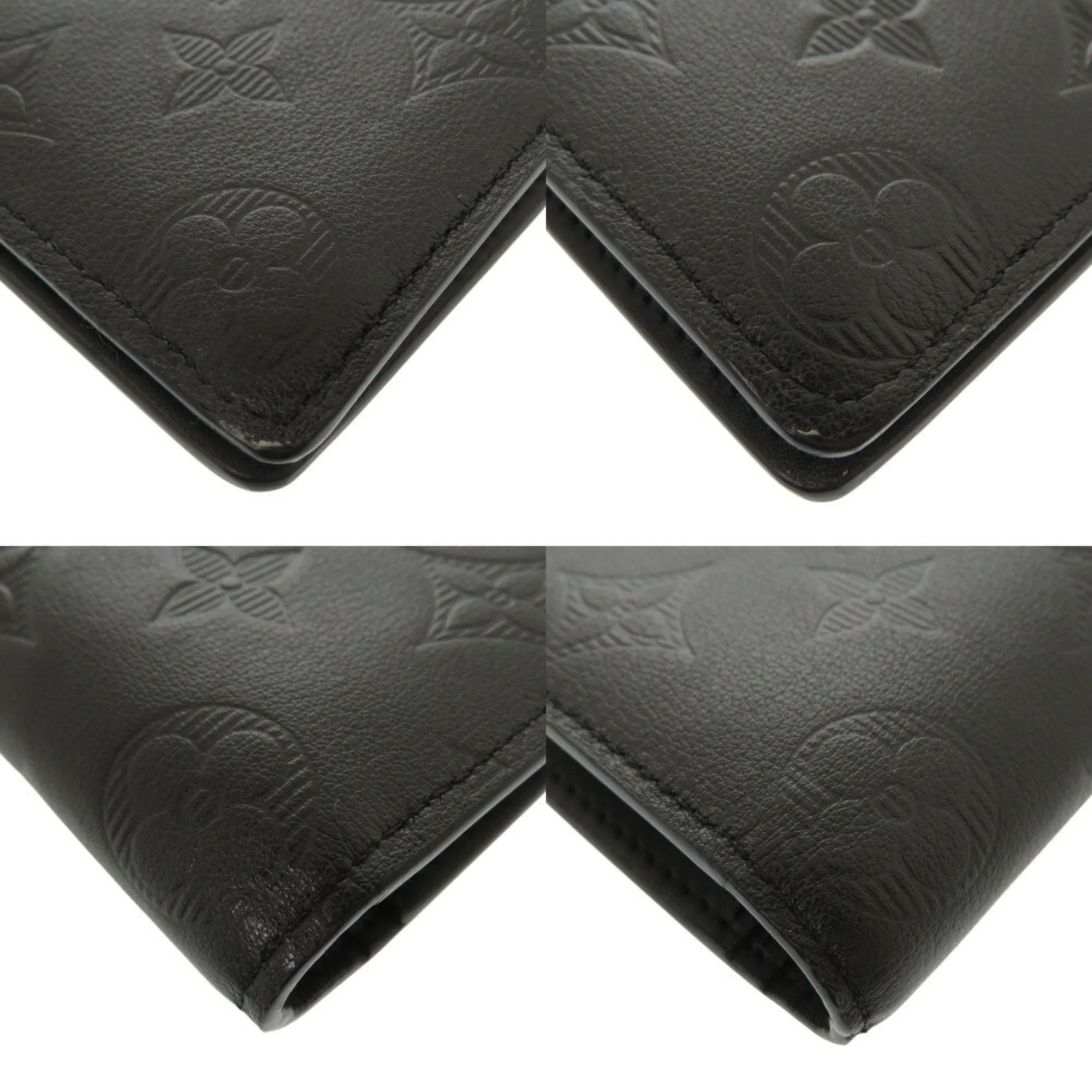Louis Vuitton Monogram Shadow Long Wallet (Bi-Fold) (Pre-Owned)