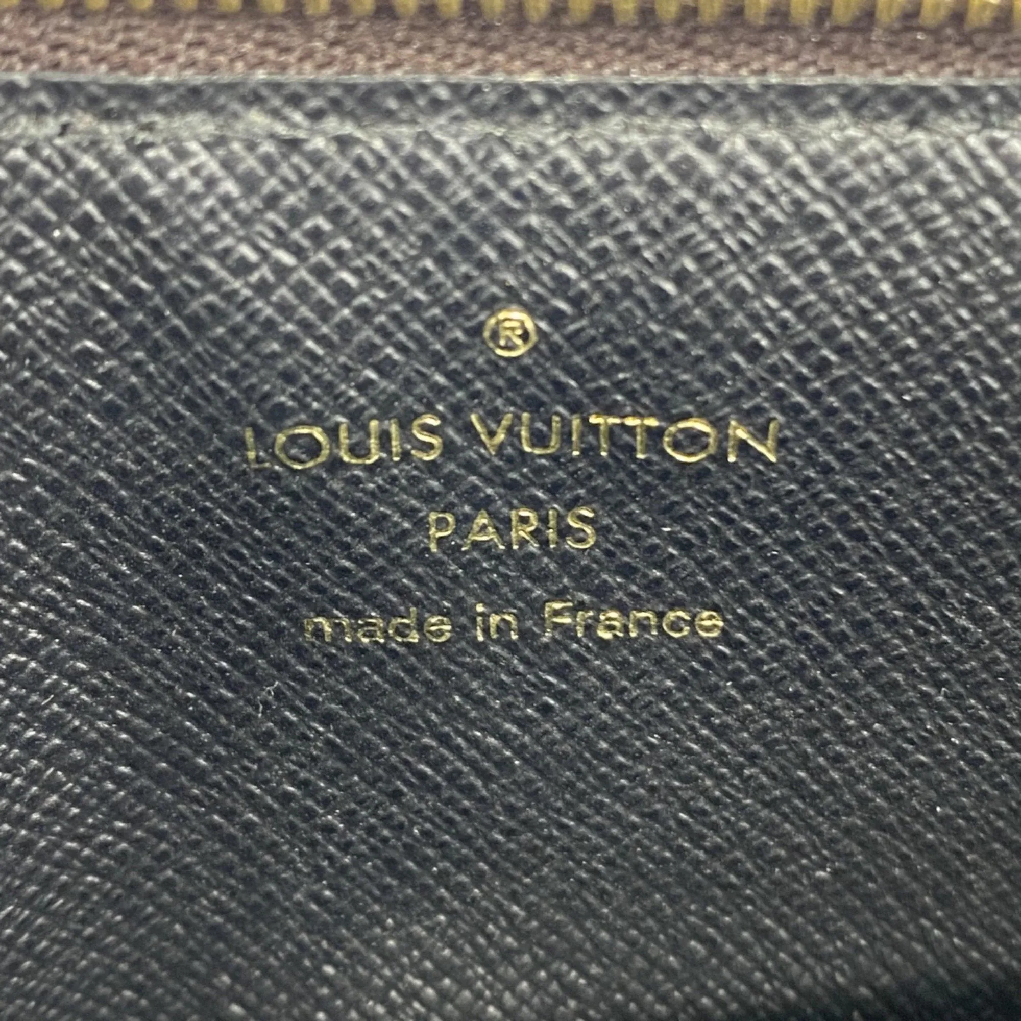 Louis Vuitton Noir Coin Purse/Coin Case (Pre-Owned)