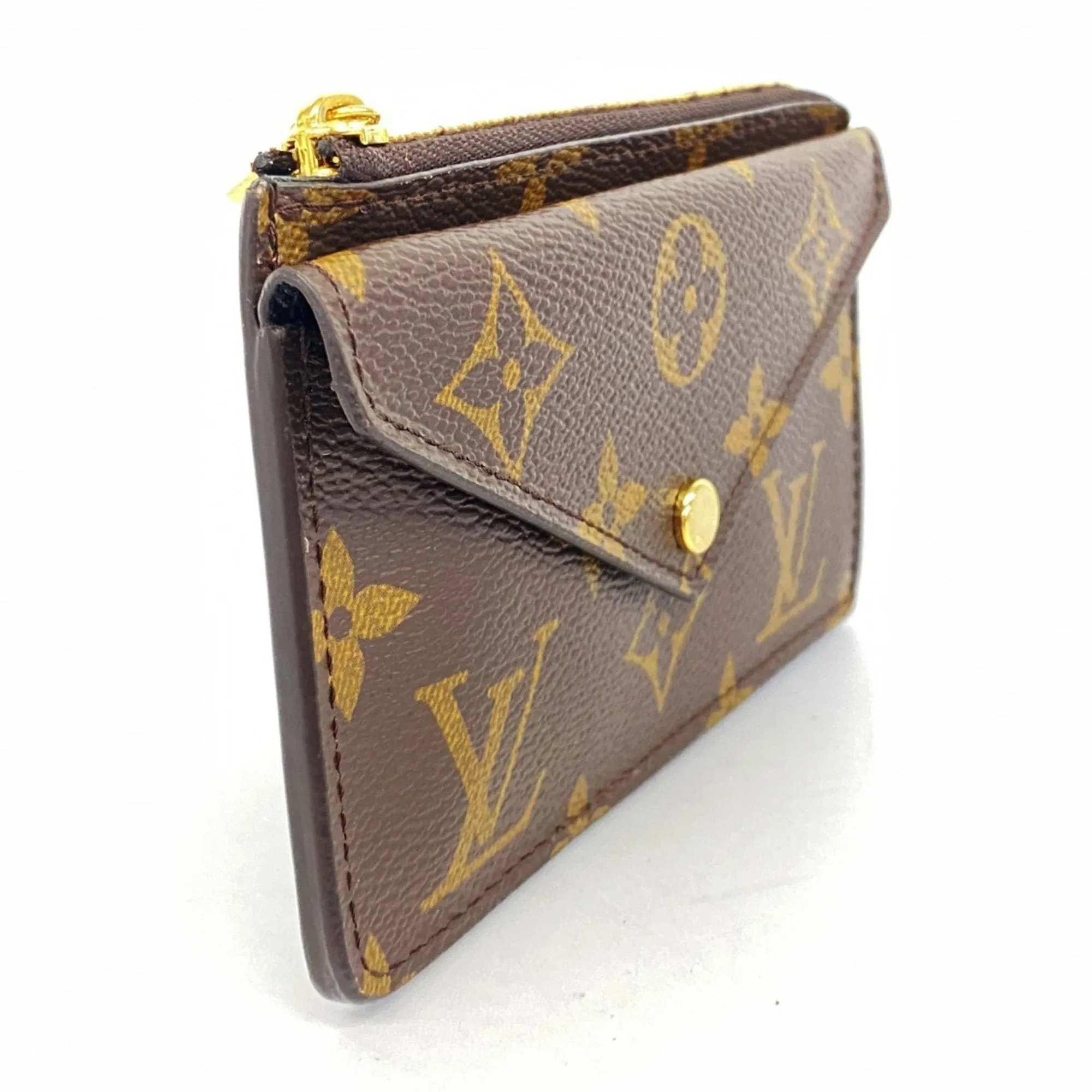 Louis Vuitton Noir Coin Purse/Coin Case (Pre-Owned)