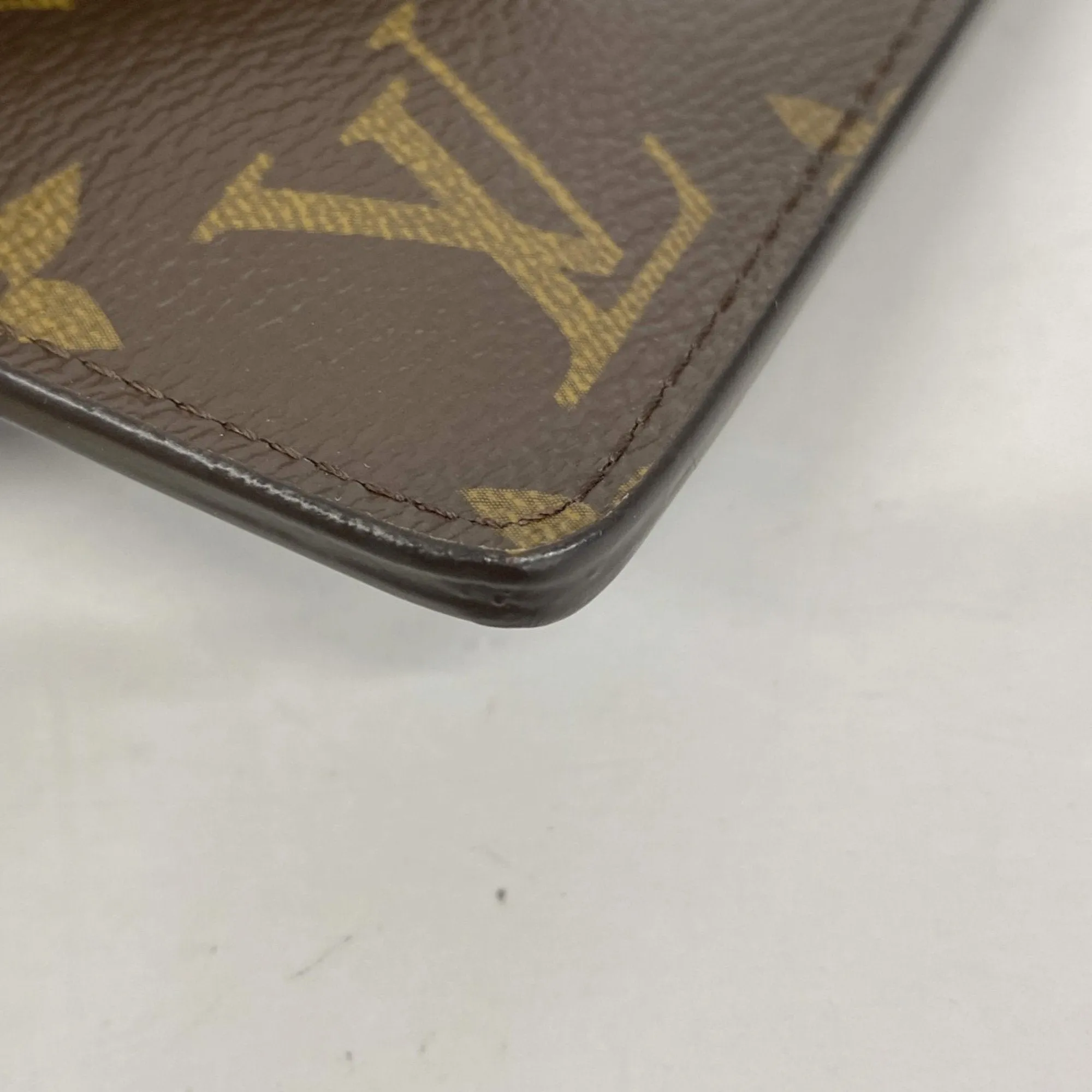 Louis Vuitton Noir Coin Purse/Coin Case (Pre-Owned)