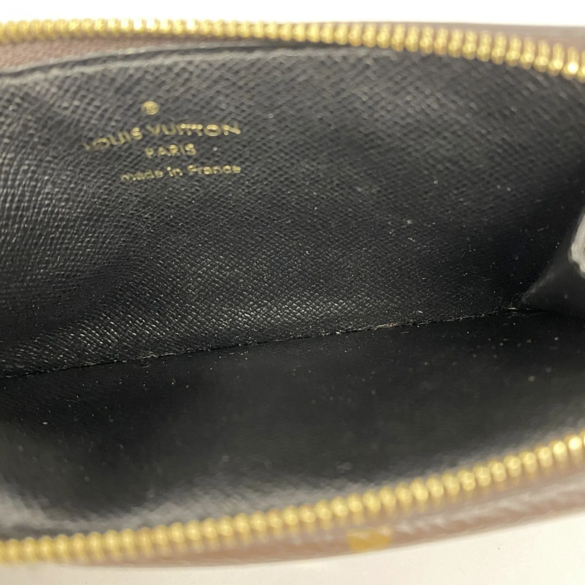Louis Vuitton Noir Coin Purse/Coin Case (Pre-Owned)