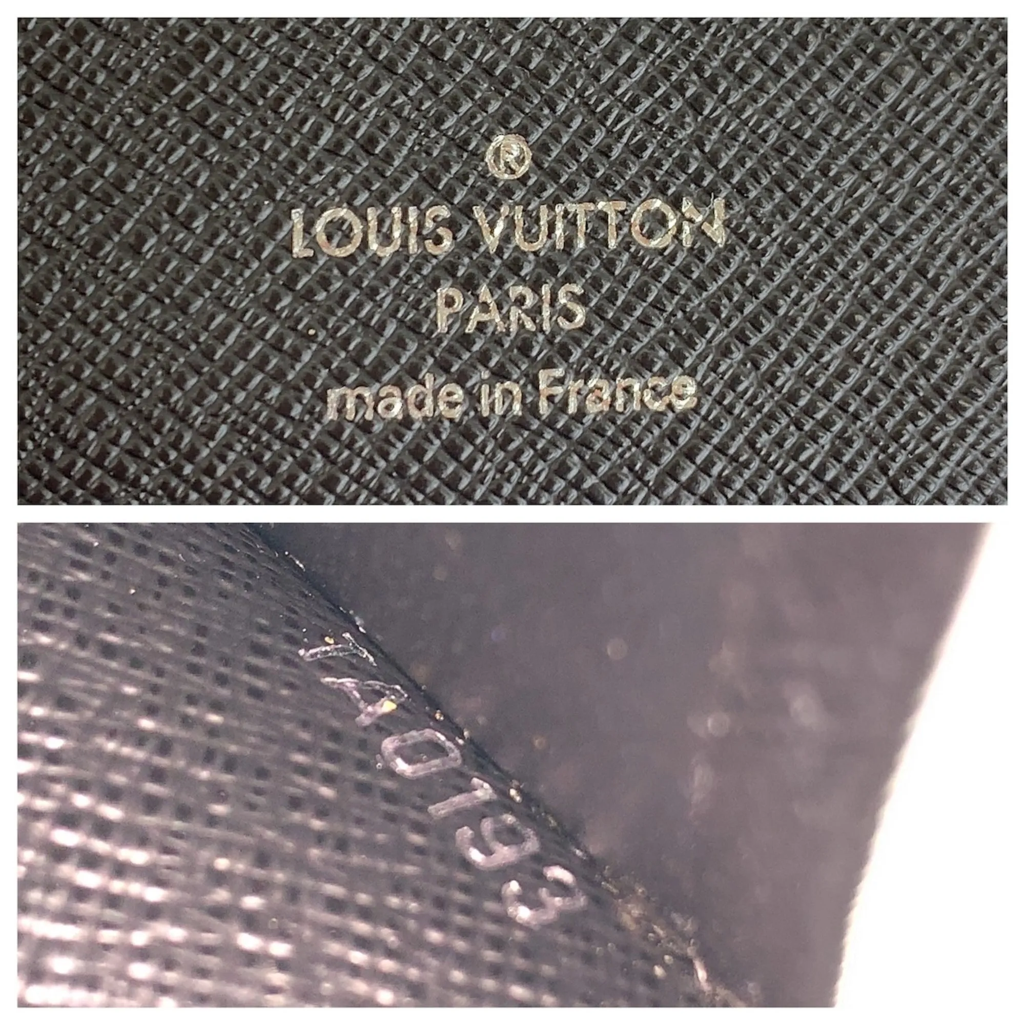 Louis Vuitton Pvc Leather Long Wallet (Bi-Fold) (Pre-Owned)