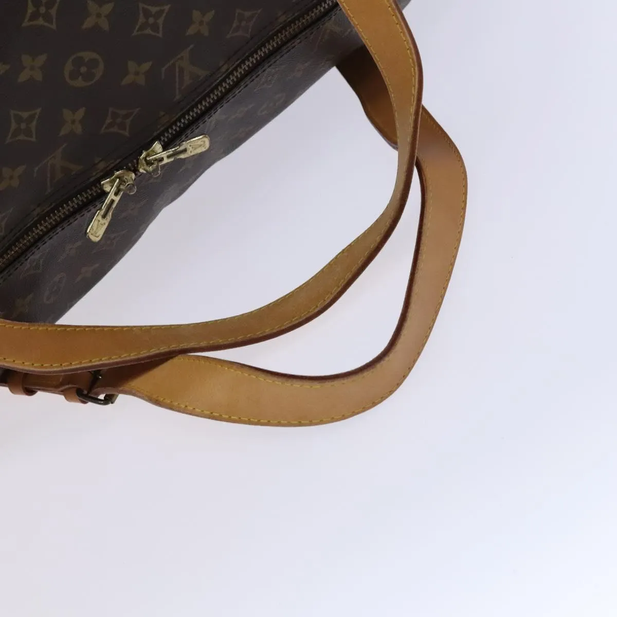 Louis Vuitton Sac Polochon Canvas Travel Bag (Pre-Owned)