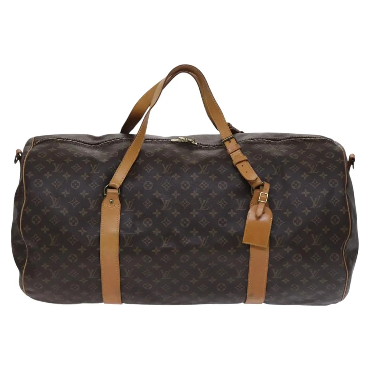 Louis Vuitton Sac Polochon Canvas Travel Bag (Pre-Owned)