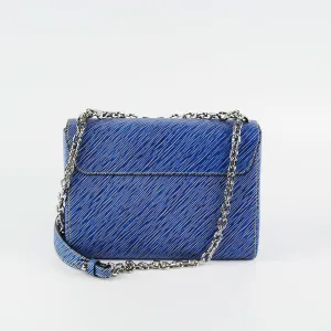 Louis Vuitton Twist MM Blue Shoulder Bag
