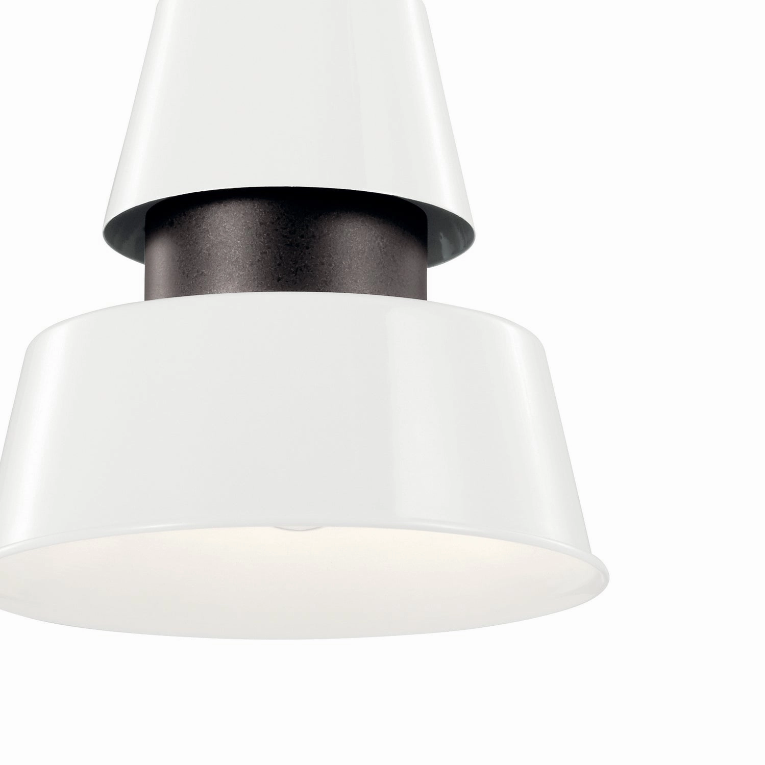 Lozano One Light Outdoor Pendant White Modern Outdoor Hanging Lights
