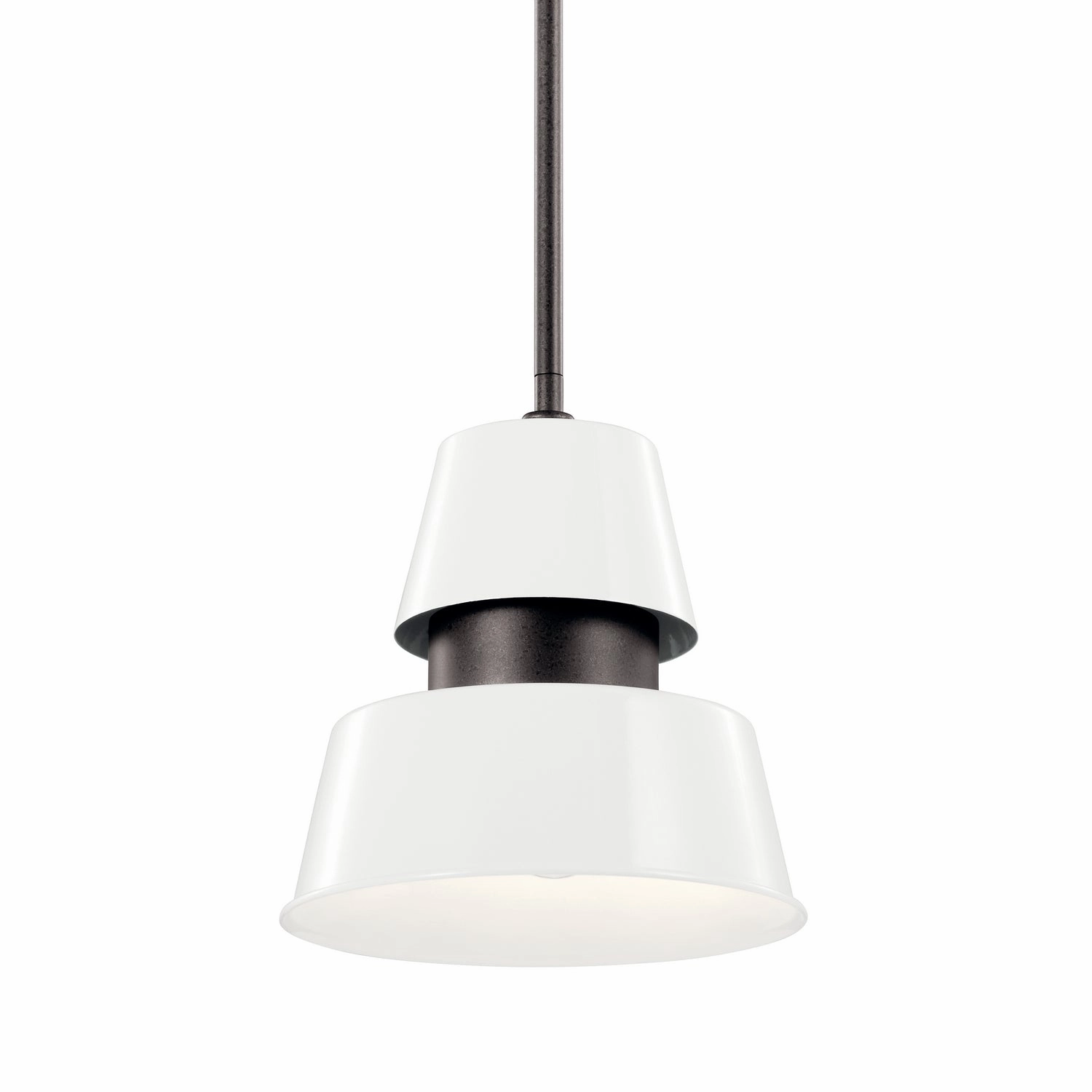 Lozano One Light Outdoor Pendant White Modern Outdoor Hanging Lights