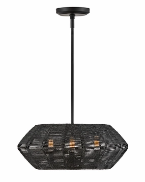 Luca LED Chandelier in Black Modern Ceiling Lights shop