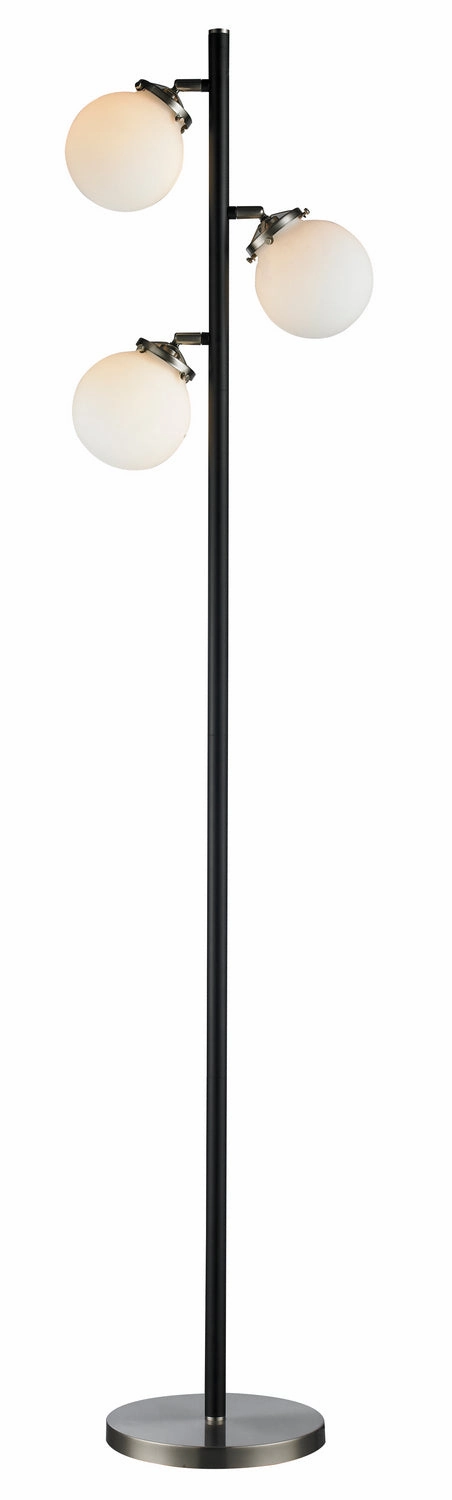 Luce Lumen Lighting 3592-89  Three Light Floor Lamp Lamp Pewter, Nickel, Silver Buy Lamps cheap online