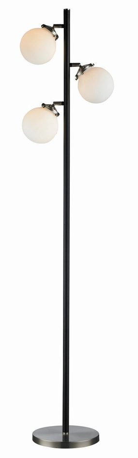 Luce Lumen Lighting 3592-89  Three Light Floor Lamp Lamp Pewter, Nickel, Silver Buy Lamps cheap online