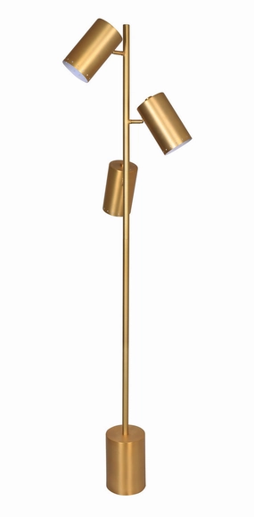 Luce Lumen Lighting LL1521  Three Light Floor Lamp Lamp Gold, Champ, Gld Leaf Buy Lamps cheap online