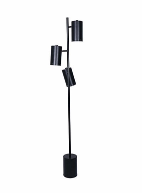 Luce Lumen Lighting LL1521BK  Three Light Floor Lamp Lamp Black Buy Lamps cheap online
