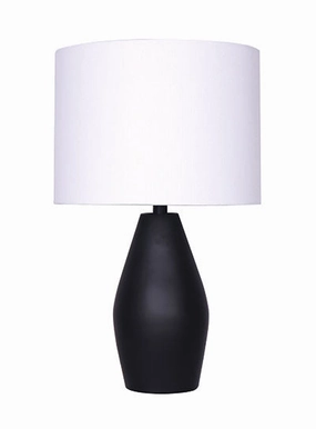 Luce Lumen Lighting LL1779  One Light Table Lamp Lamp Black Sale on Modern Lamps
