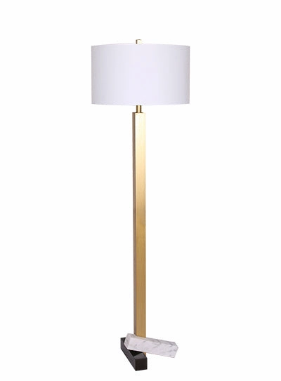 Luce Lumen Lighting LL2023  One Light Floor Lamp Lamp Gold, Champ, Gld Leaf