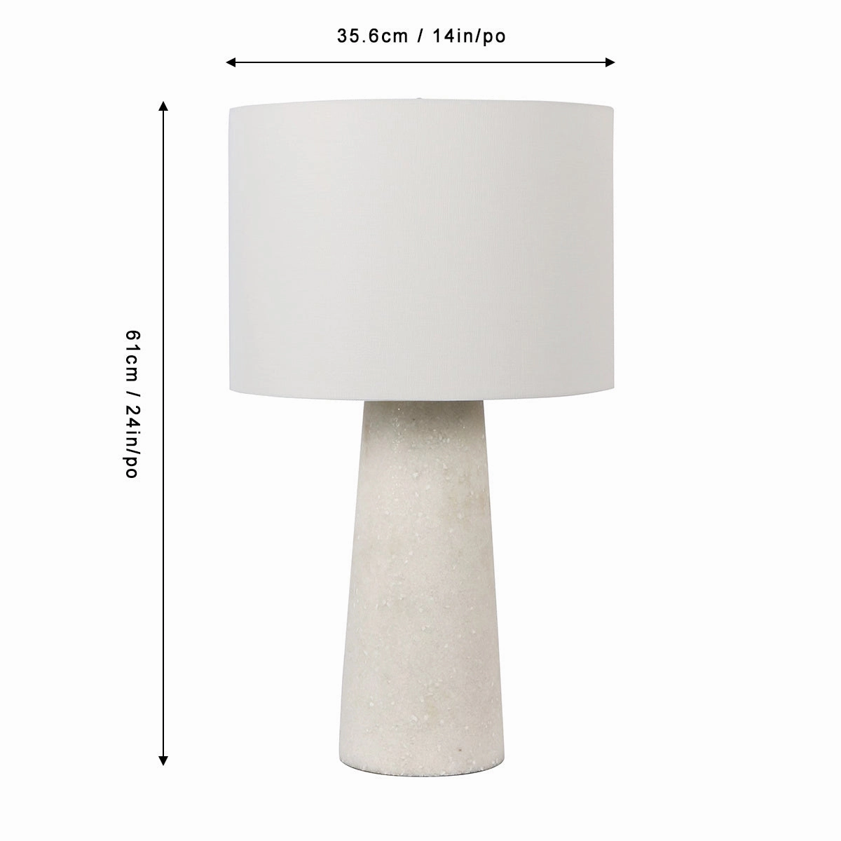 Luce Lumen Lighting LL2171  One Light Table Lamp Lamp Light