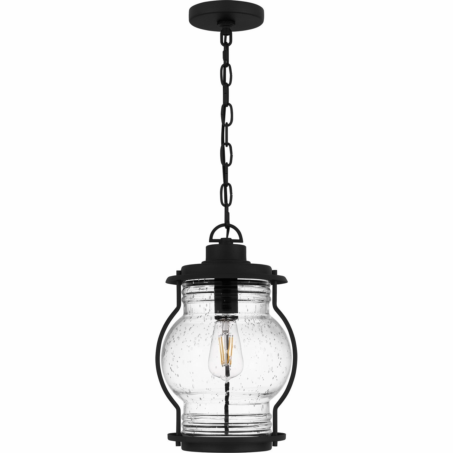 Luther One Light Outdoor Wall Mount Earth Black Outdoor Hanging Lights free shipping