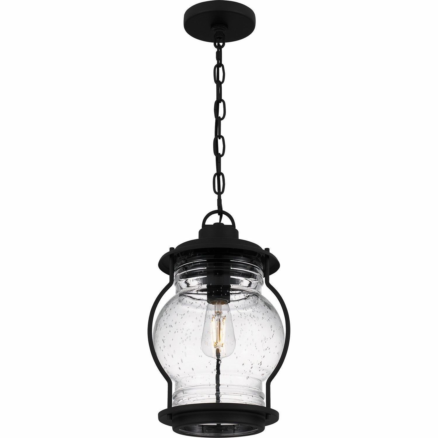 Luther One Light Outdoor Wall Mount Earth Black Outdoor Hanging Lights free shipping