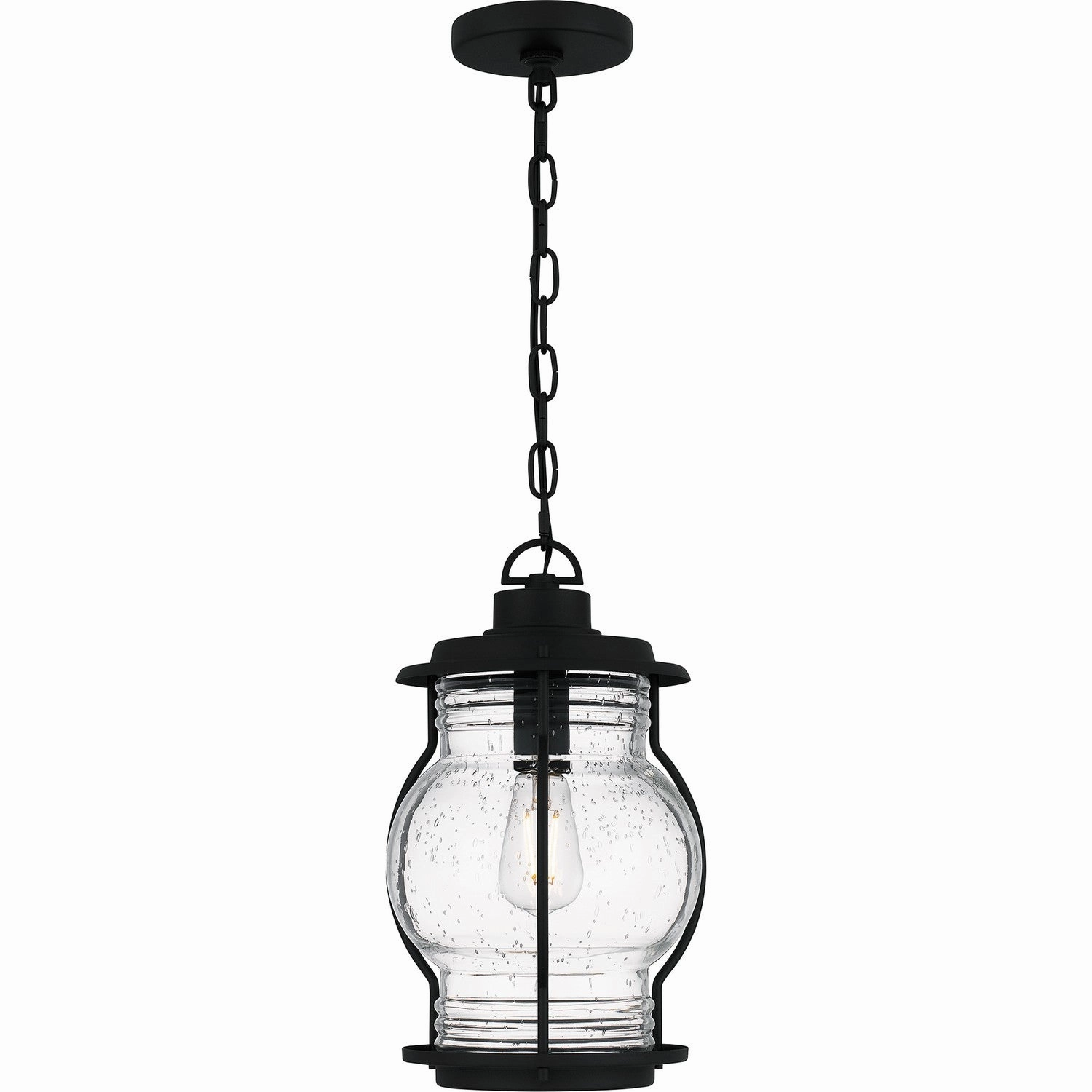 Luther One Light Outdoor Wall Mount Earth Black Outdoor Hanging Lights free shipping