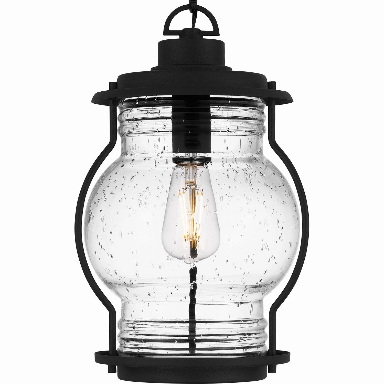 Luther One Light Outdoor Wall Mount Earth Black Outdoor Hanging Lights free shipping
