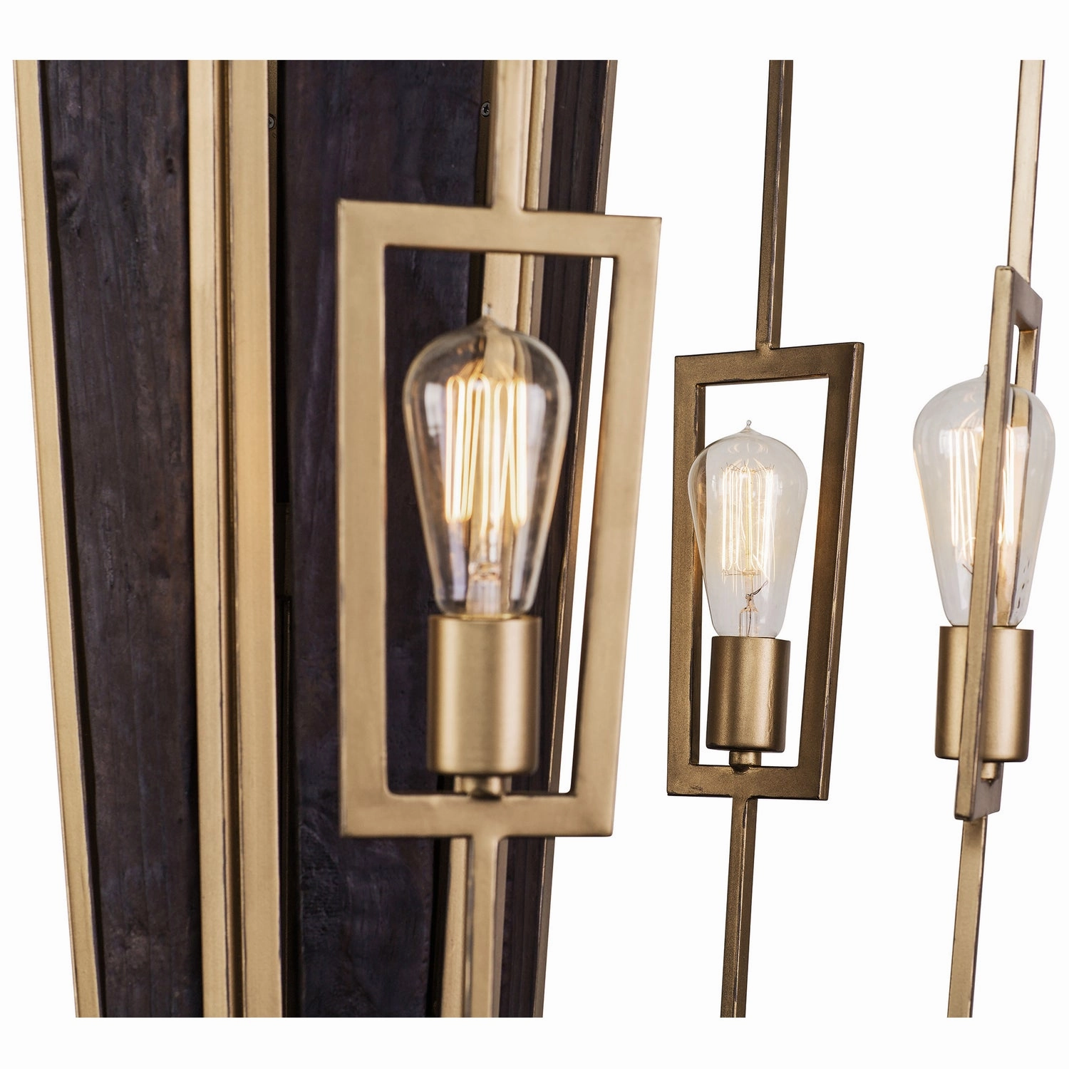 Madeira Six Light Chandelier Rustic Gold Energy-saving Ceiling Lights store