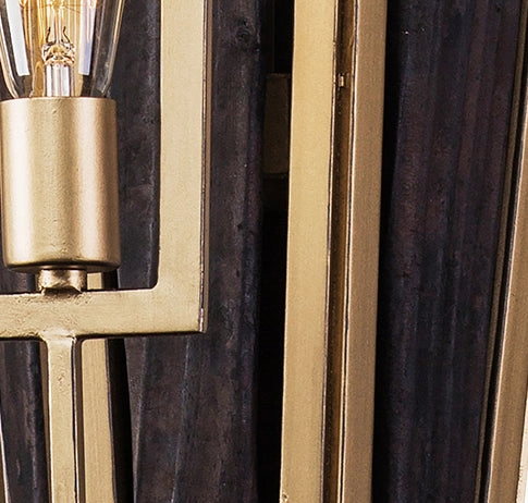 Madeira Six Light Chandelier Rustic Gold Energy-saving Ceiling Lights store