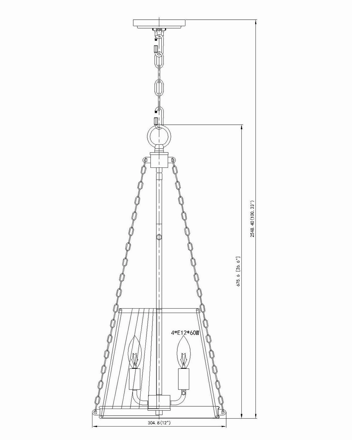Madeline Four Light Pendant Modern Gold Energy-saving Ceiling Lights store