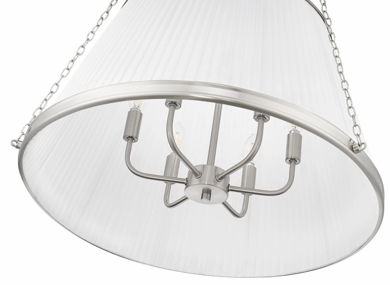 Madeline Six Light Pendant Brushed Nickel Energy-saving Ceiling Lights store