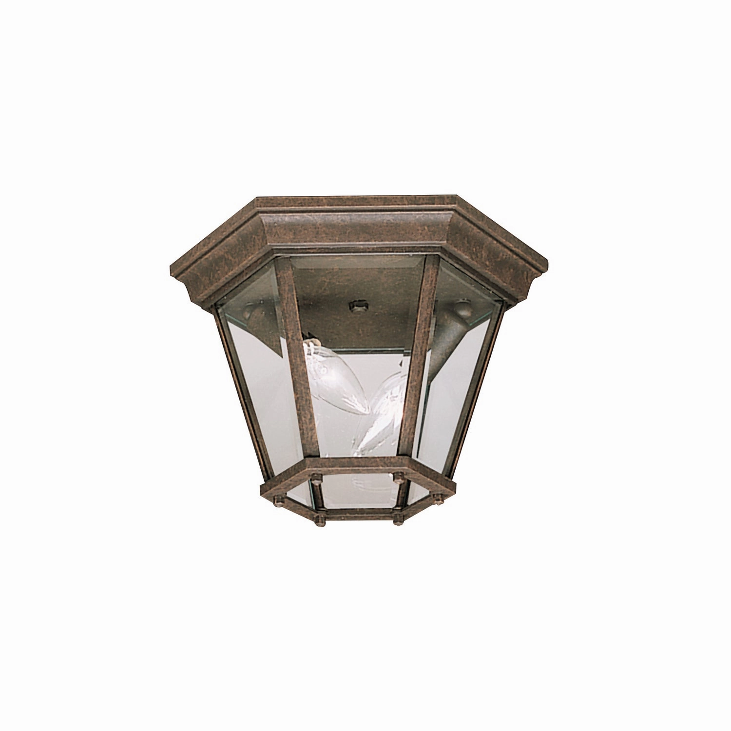 Madison Two Light Outdoor Ceiling Mount Tannery Bronze Outdoor Ceiling Mount Lighting hot sale