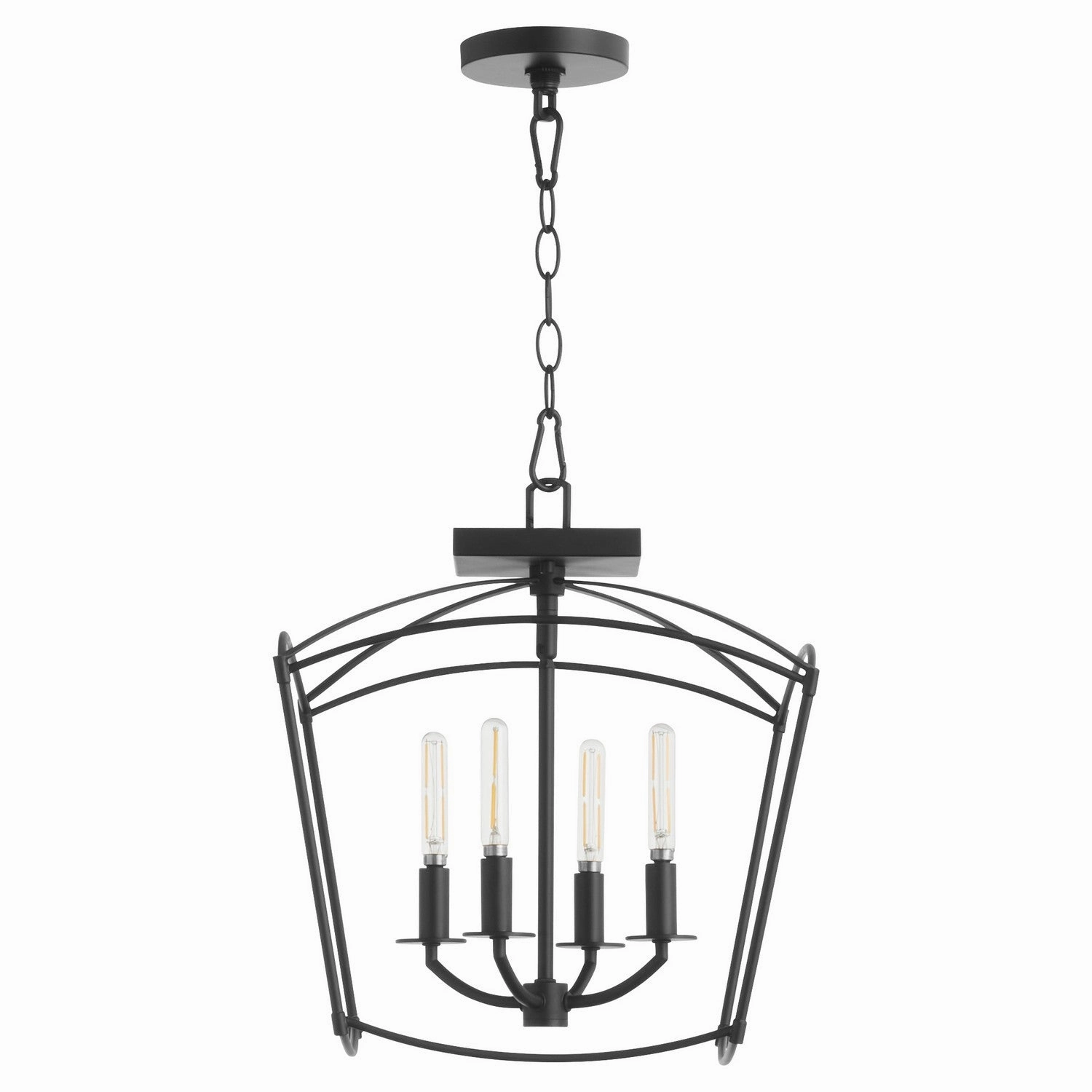 Mantle Four Light Dual Mount Matte Black Ceiling Lights Lighting cheap deals