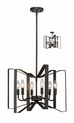 Marsala Six Light Chandelier Bronze Ceiling Lights Lighting cheap deals
