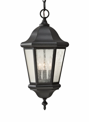 Martinsville Three Light Outdoor Pendant Black Outdoor Hanging Lights Lighting value pack