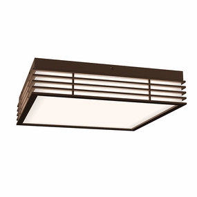 Marue LED Surface Mount Textured Bronze Outdoor Ceiling Mount Lighting hot sale