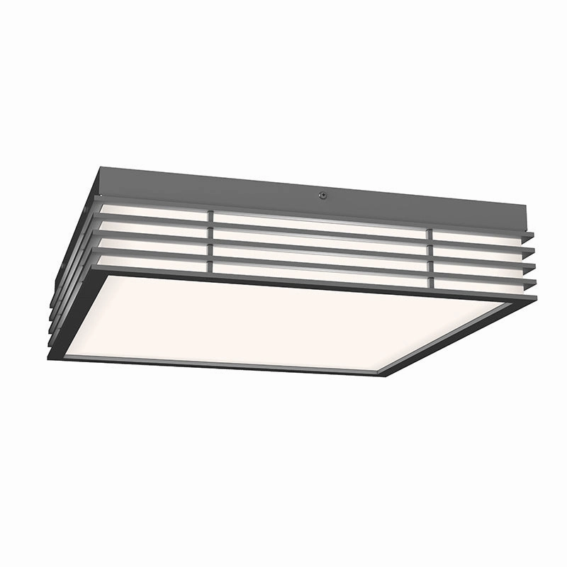 Marue LED Surface Mount Textured Gray Outdoor Ceiling Mount Lighting hot sale