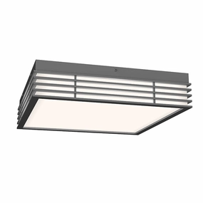 Marue LED Surface Mount Textured Gray Outdoor Ceiling Mount Lighting hot sale