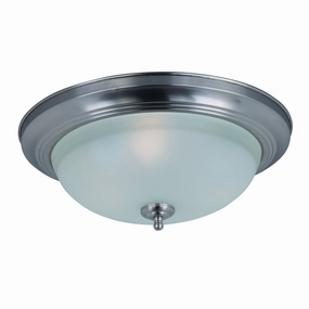Maxim Flush Mount EE 85842FTSN Ceiling Light - Satin Nickel Online shop Ceiling Lights