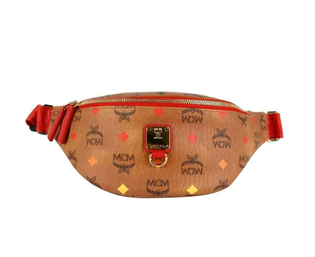 MCM Men's Spectrum Stark Skyoptic Visetos Belt Bag