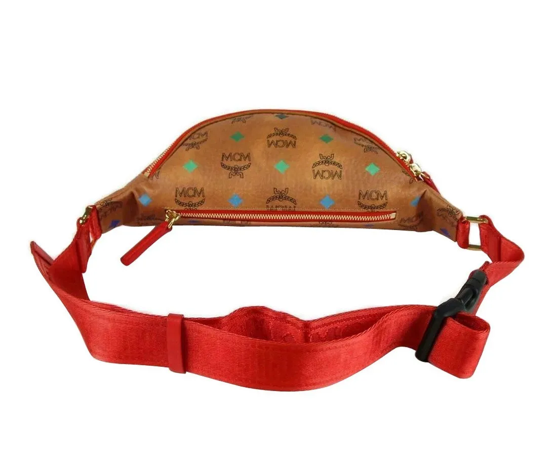 MCM Men's Spectrum Stark Skyoptic Visetos Belt Bag
