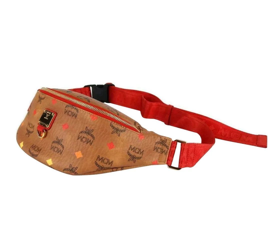 MCM Men's Spectrum Stark Skyoptic Visetos Belt Bag
